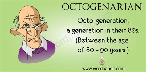 Sensory dysfunction is deemed to contribute physical disability in the oldest old. . Octogenarians definition